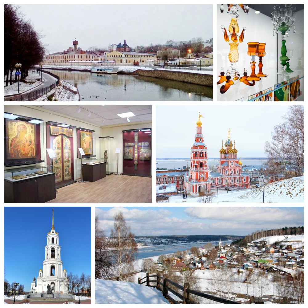 Мастеровые города России (Иваново, Плёс, Шуя, Палех, Семёнов, Нижний Новгород, Мстёра)