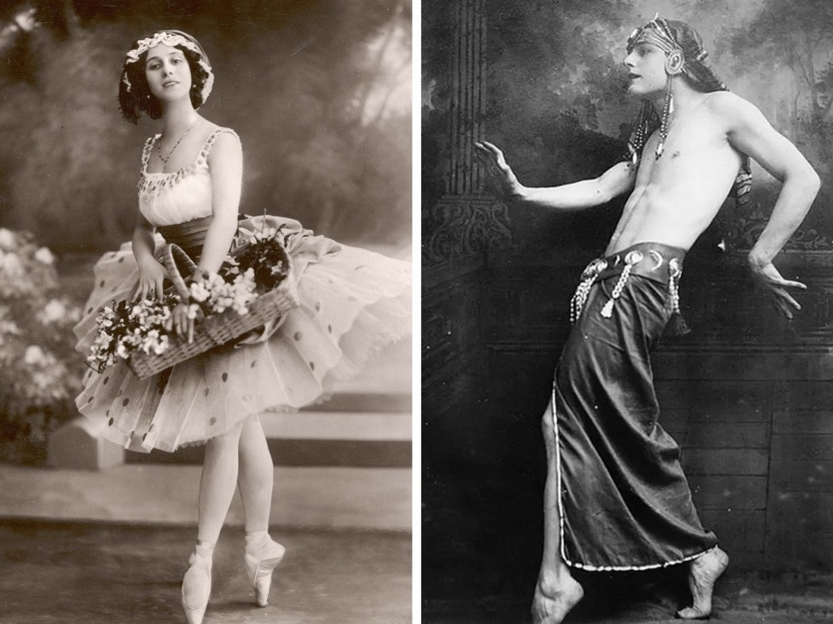 Две звезды: Анна Павлова и Вацлав Нижинский (с посещением зеркальной комнаты А. Павловой)