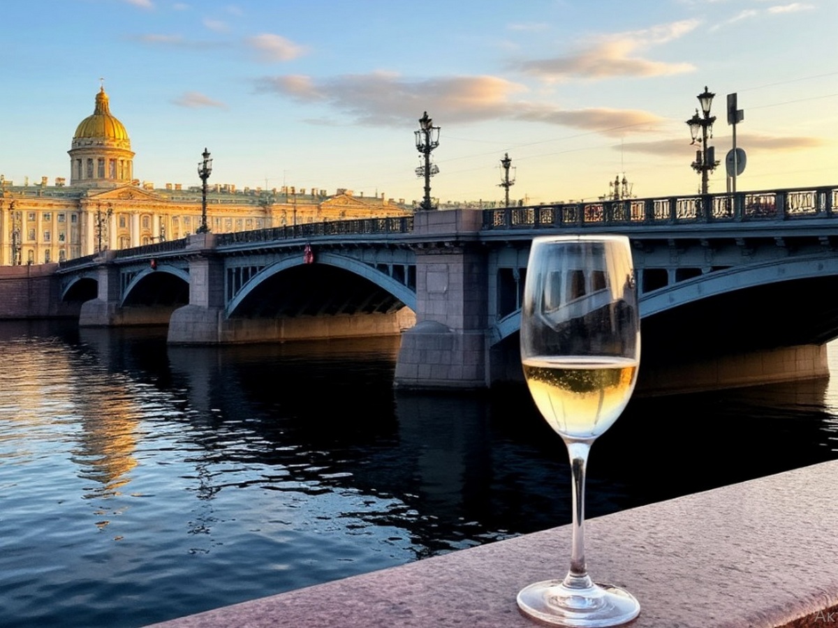 К празднику 8 марта! Мосты Петербурга с шампанским! (с ужином и праздничной концертной программой в банкетном зале «Подкова»)