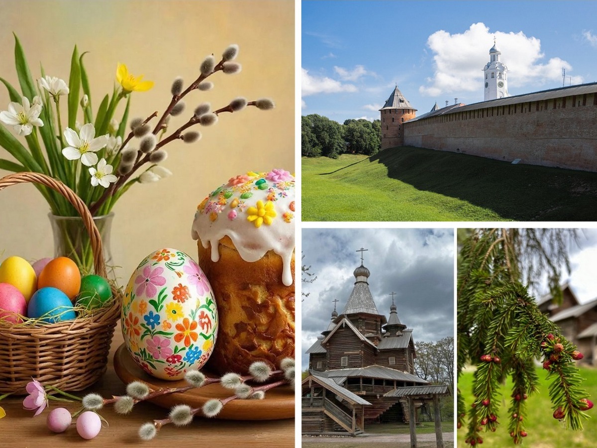 Пасха в русском стиле в «Витославлицах»: праздничное путешествие в Великий Новгород